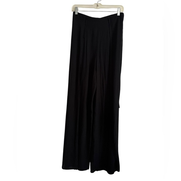 Black Maxi Wide Leg Pants for Casual Wear - Picture 5 of 17